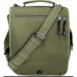 Rothco #8612 Olive Drab M-51 Engineer Field Bag Carry-All Travel Olive Drab